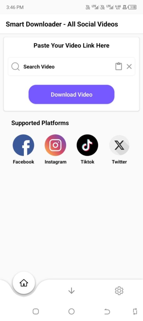 Smart Downloader App - Social media videos